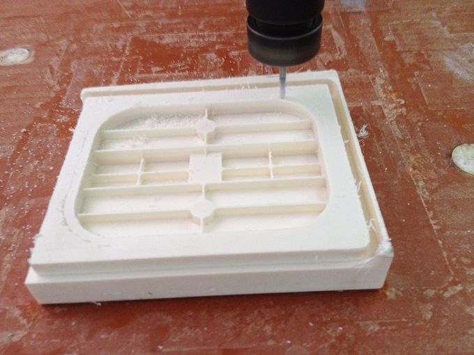ABS/πλαστική CNC γρήγορη στίλβωση πρωτοτύπων με CNC την κατεργασία άλεσης