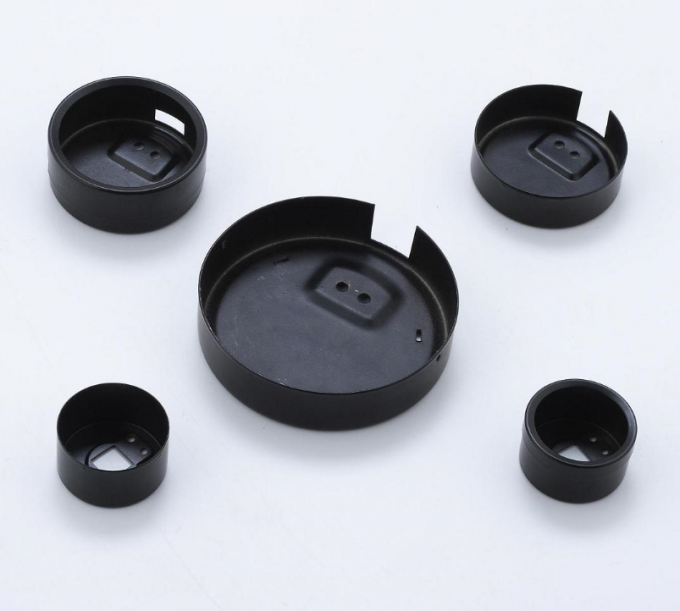 χρωματίζοντας μαύρα χρώματος πλαστικά πλαστικά μέρη ABS πρωτοτύπων κοχυλιών γρήγορα
